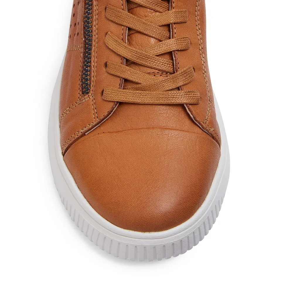 Novella Sneaker in Tan Leather