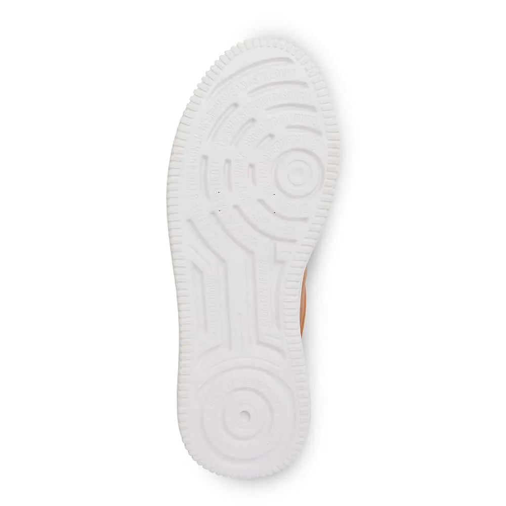 Novella Sneaker in Tan Leather