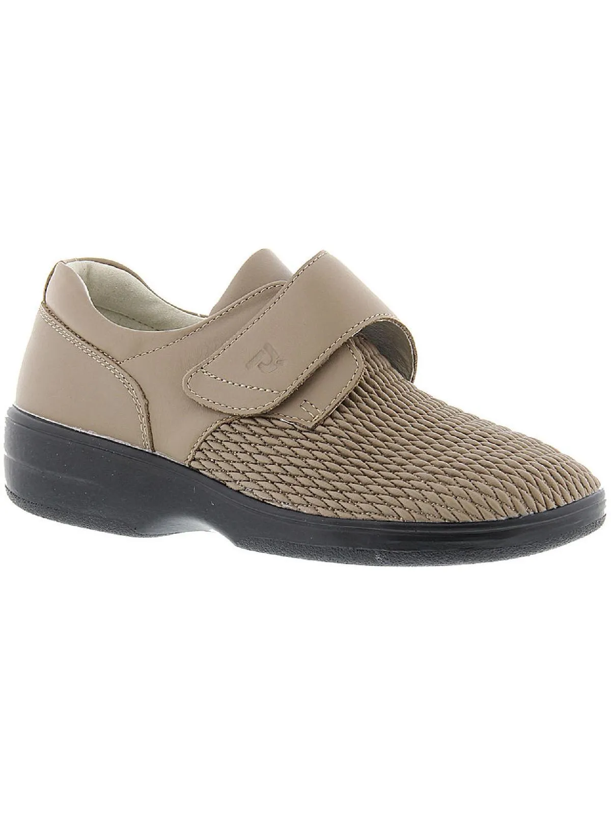 Olivia Womens Leather Monk Strap Clogs