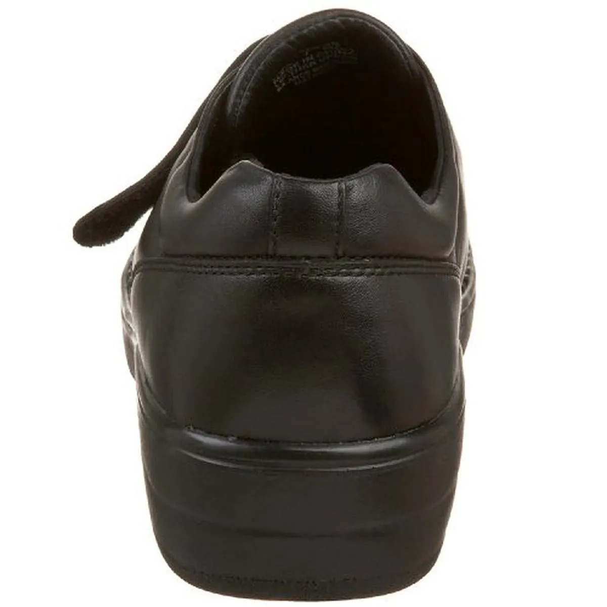 Olivia Womens Leather Monk Strap Clogs
