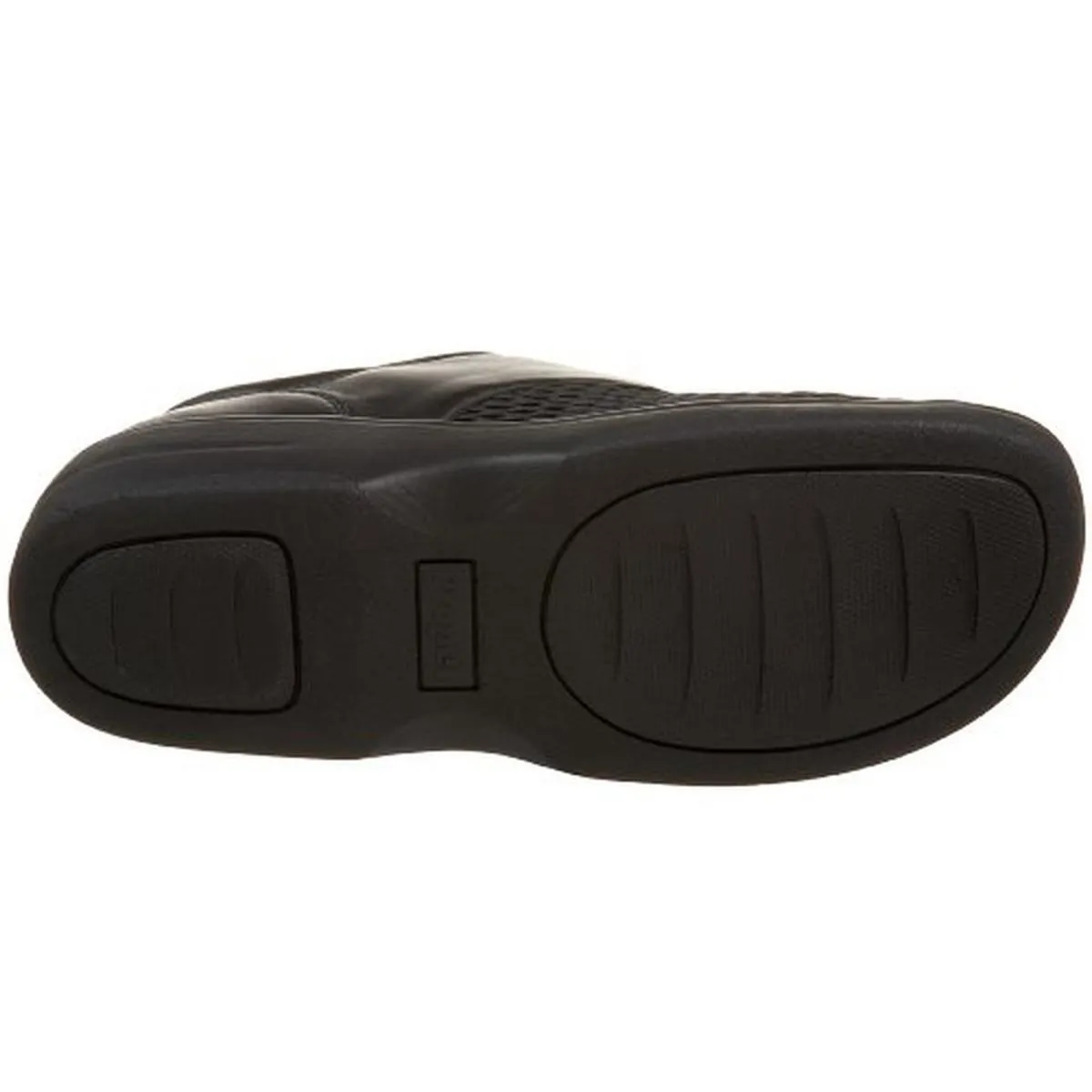 Olivia Womens Leather Monk Strap Clogs