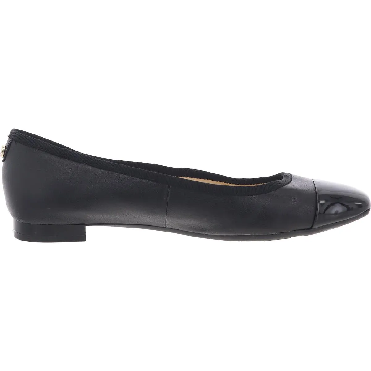 Ollin Womens Leather Ballet Flats