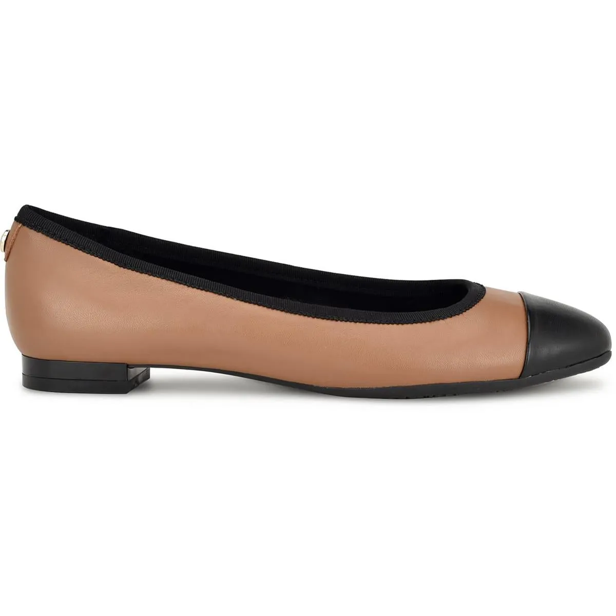 Ollin Womens Leather Ballet Flats