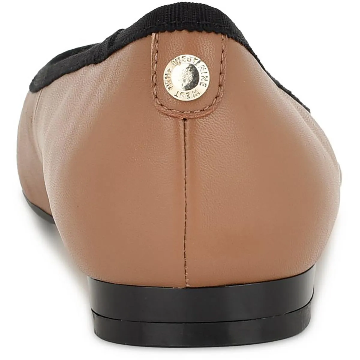Ollin Womens Leather Ballet Flats