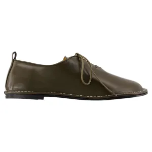One Cut Shoes Flat Shoes - AMI Paris - Leather - Black