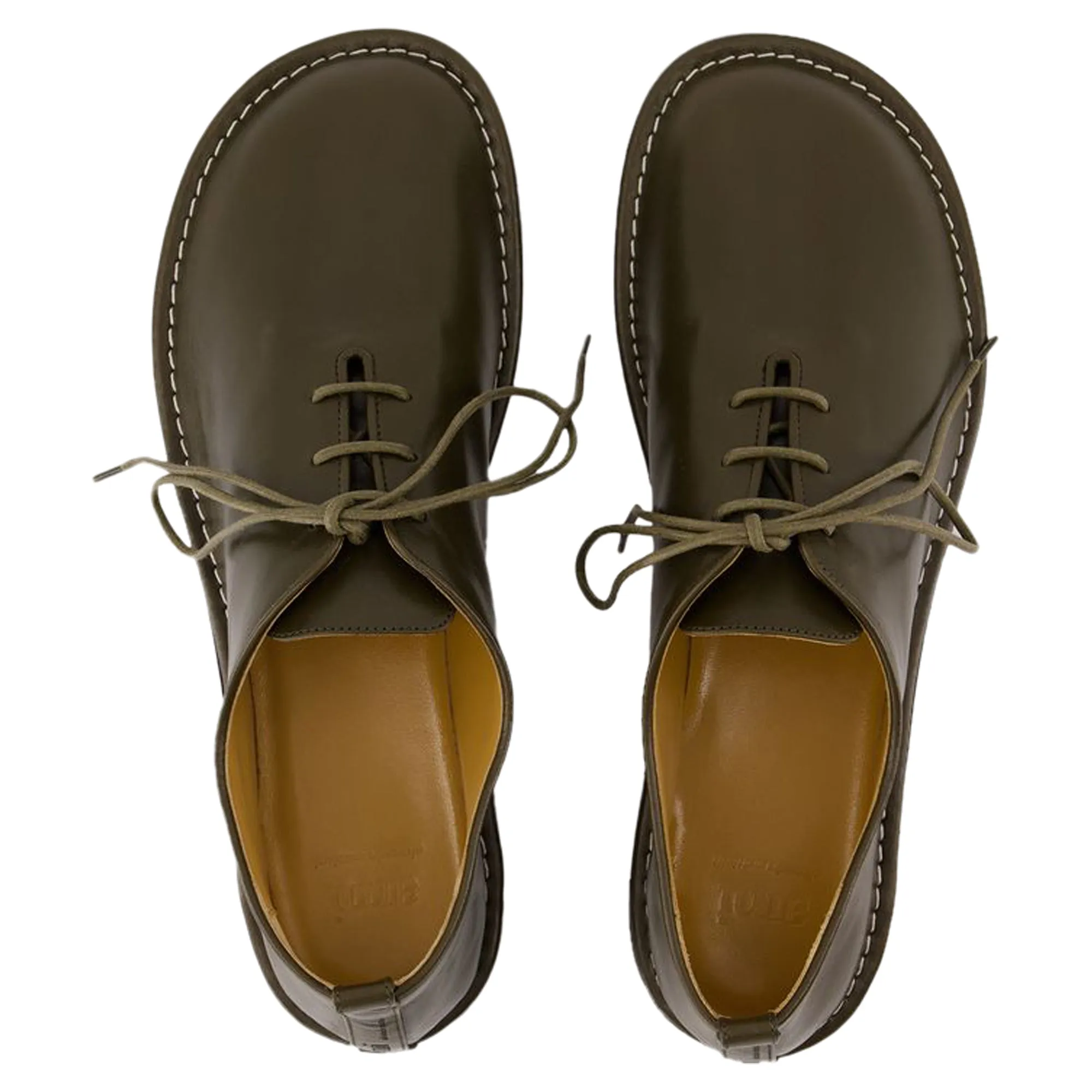 One Cut Shoes Flat Shoes - AMI Paris - Leather - Black