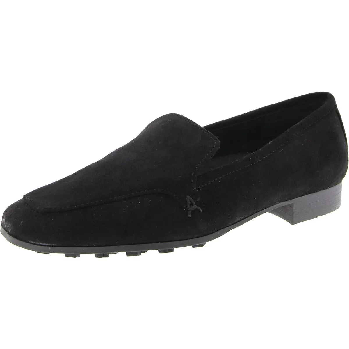 PAYNES Womens Solid Leather Slip-On Sneakers
