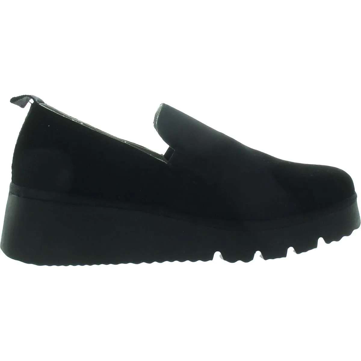 Pece Womens Stretch Suede Loafers