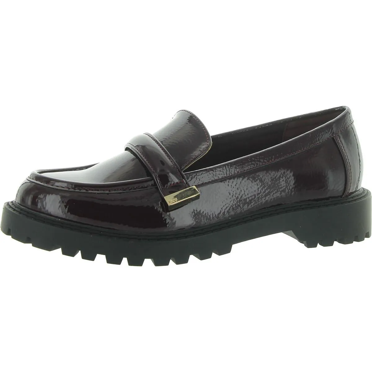 Primad Womens Slip On Lug Sole Loafers