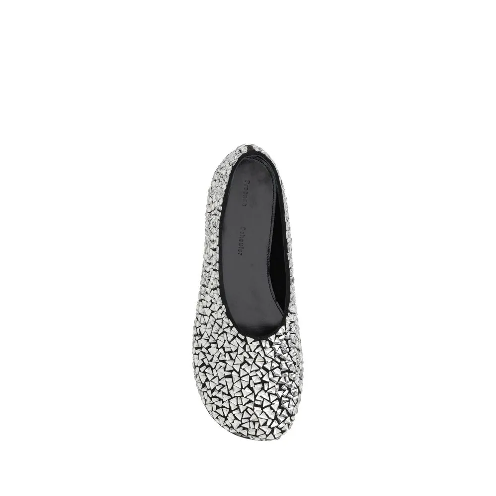 Proenza Schouler Glove Embellished Women's Ballerinas