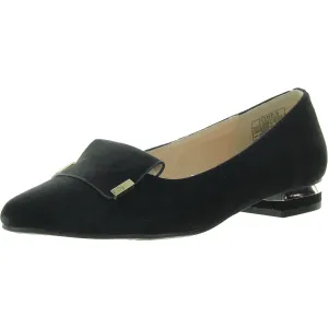 Quesheen Womens Solid Faux Leather Loafers