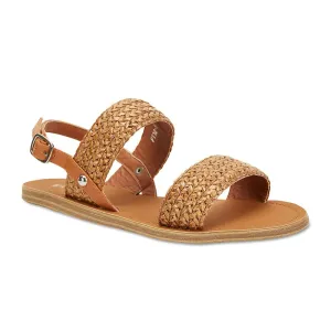 Racer Sandal in Tan Smooth Smooth