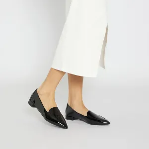 Raven Loafer in Black Patent
