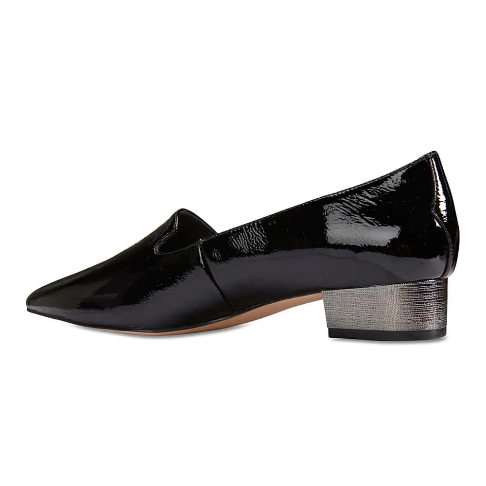 Rhapsody Loafer in Black Patent