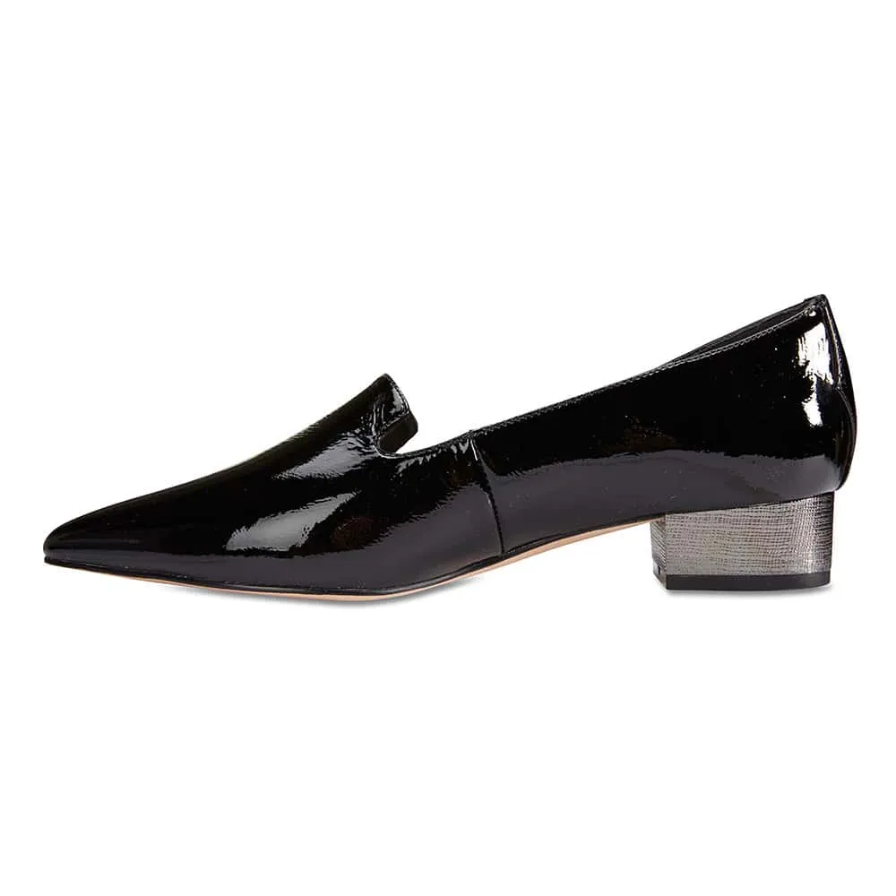 Rhapsody Loafer in Black Patent