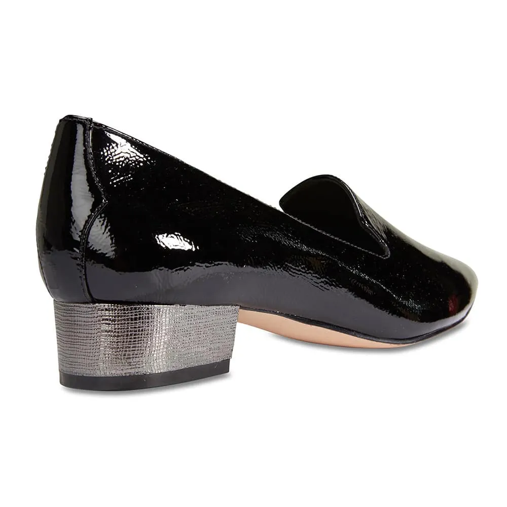 Rhapsody Loafer in Black Patent