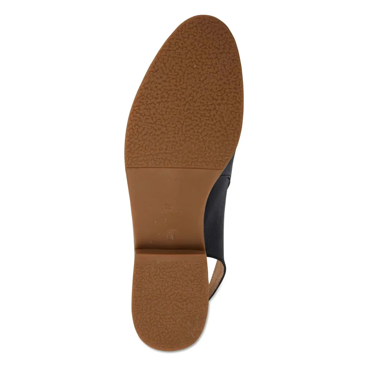 Sabina Loafer in Black Leather