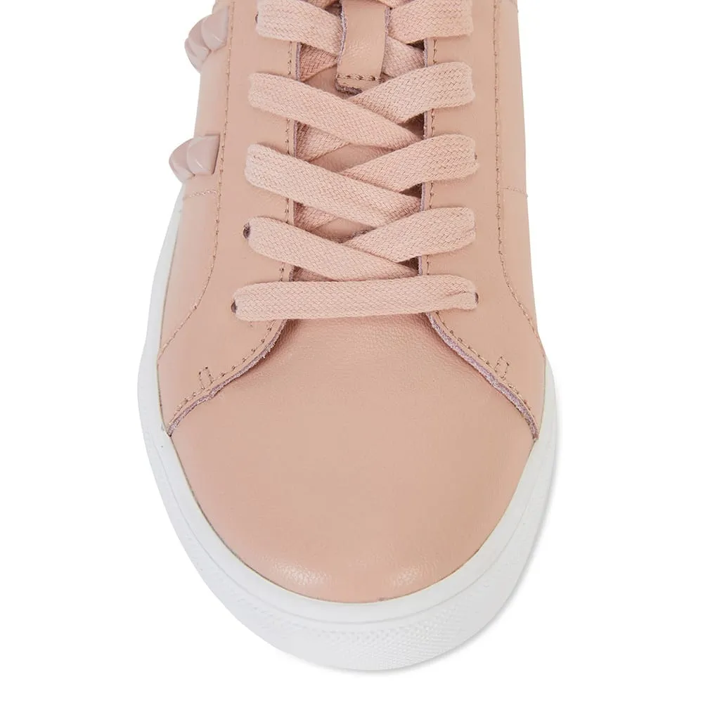Savage Sneaker in Blush Leather
