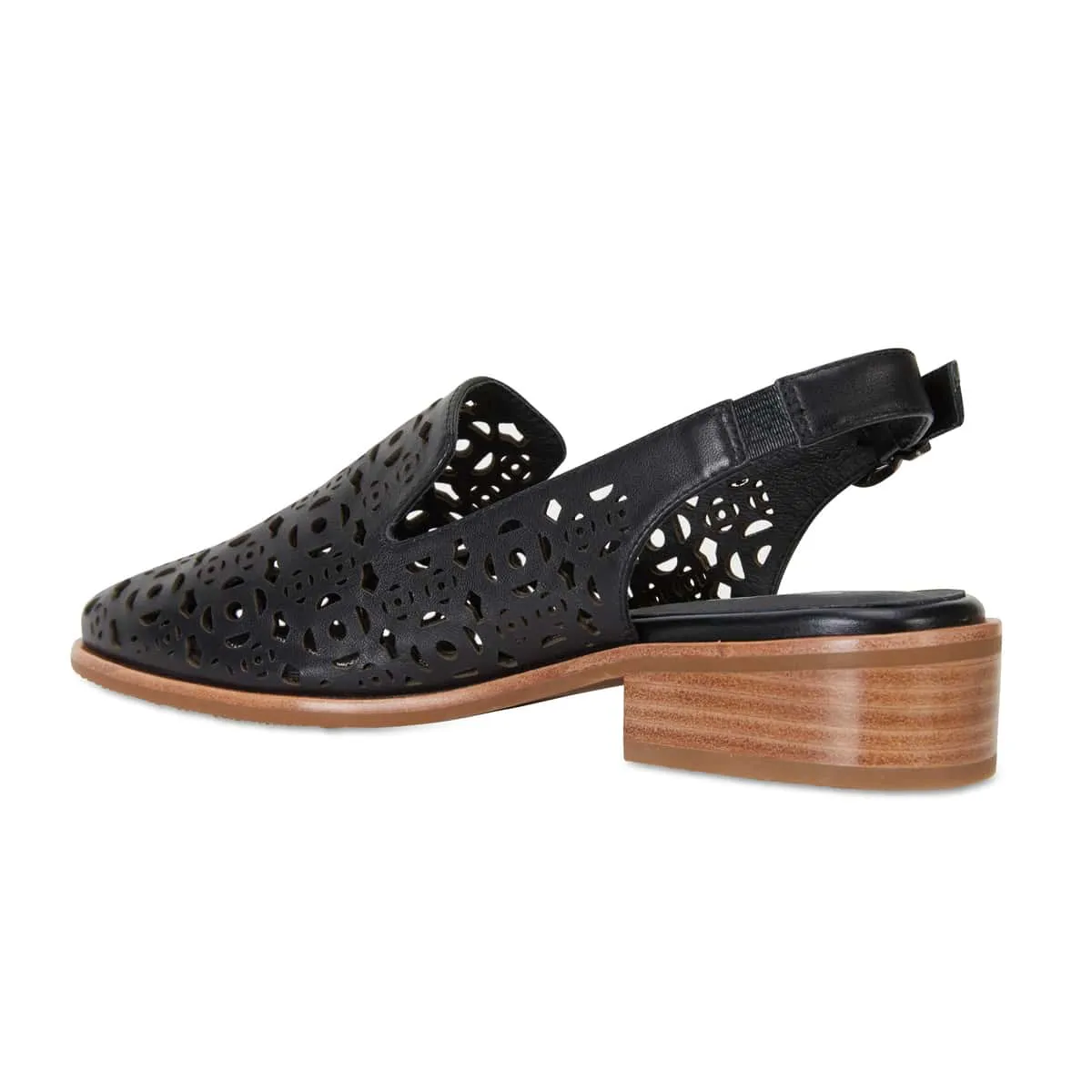 Scribe Loafer in Black Leather
