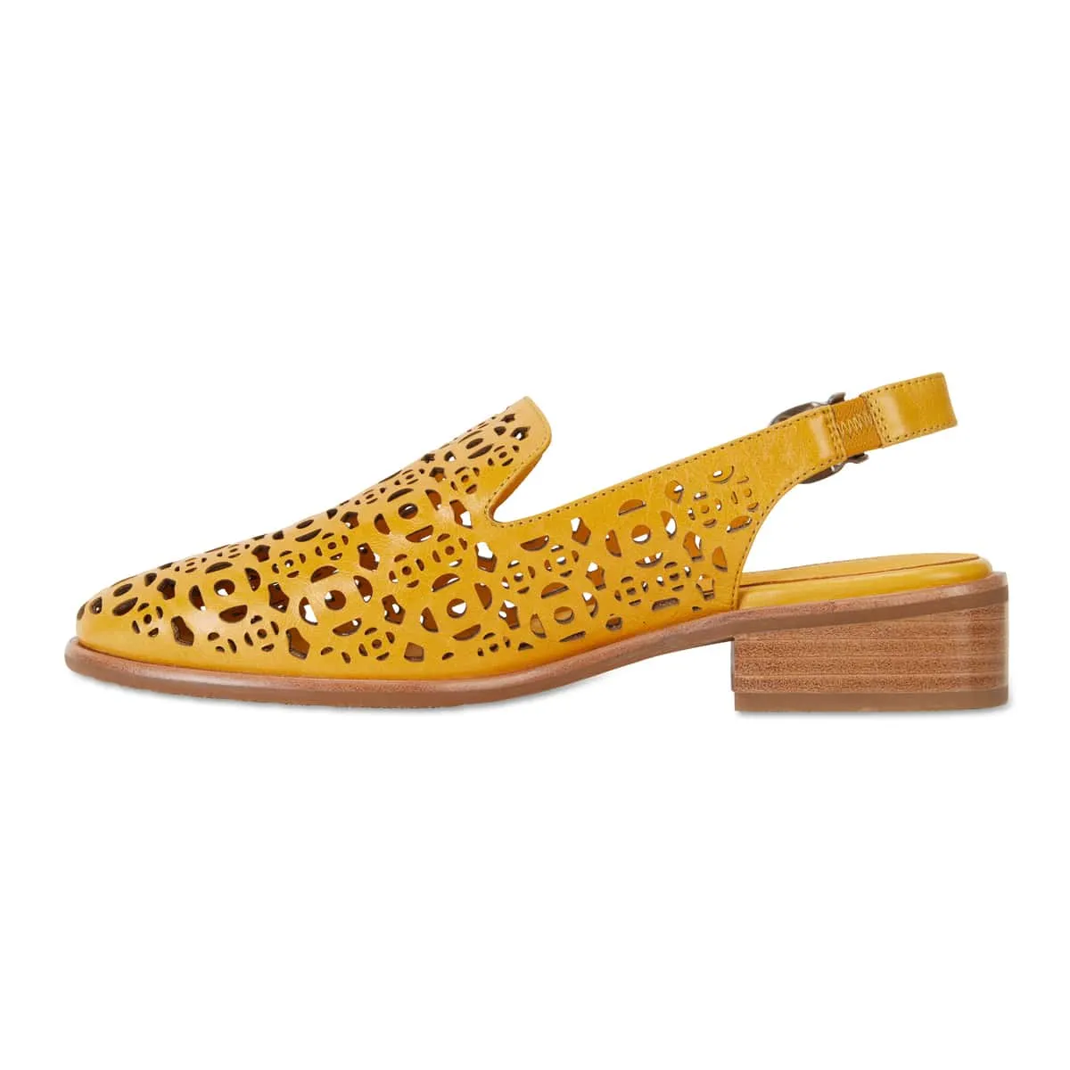 Scribe Loafer in Mustard Leather
