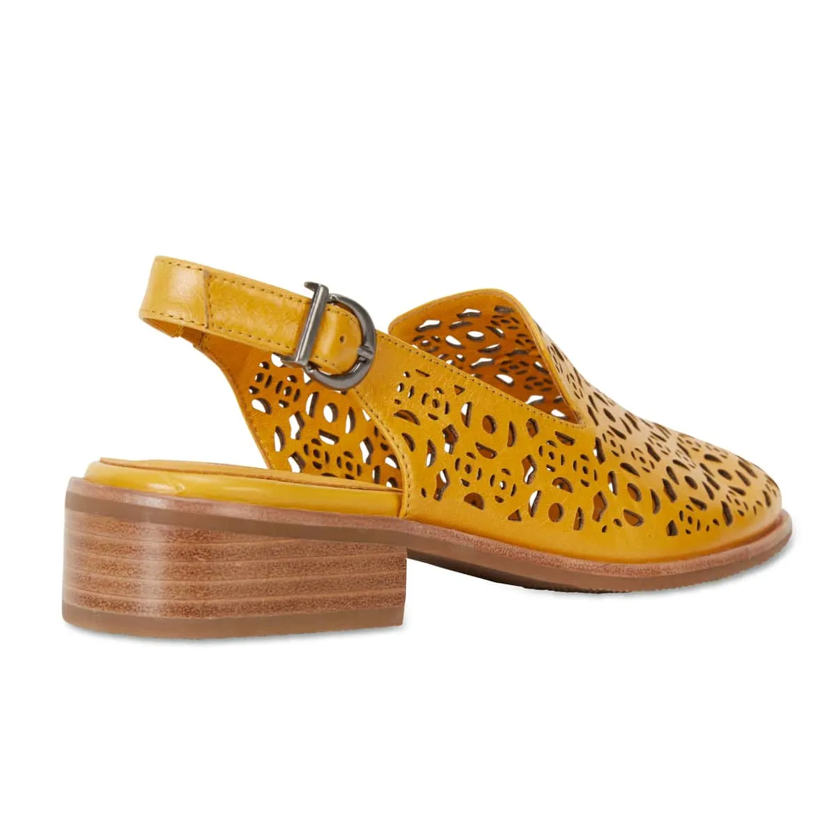 Scribe Loafer in Mustard Leather