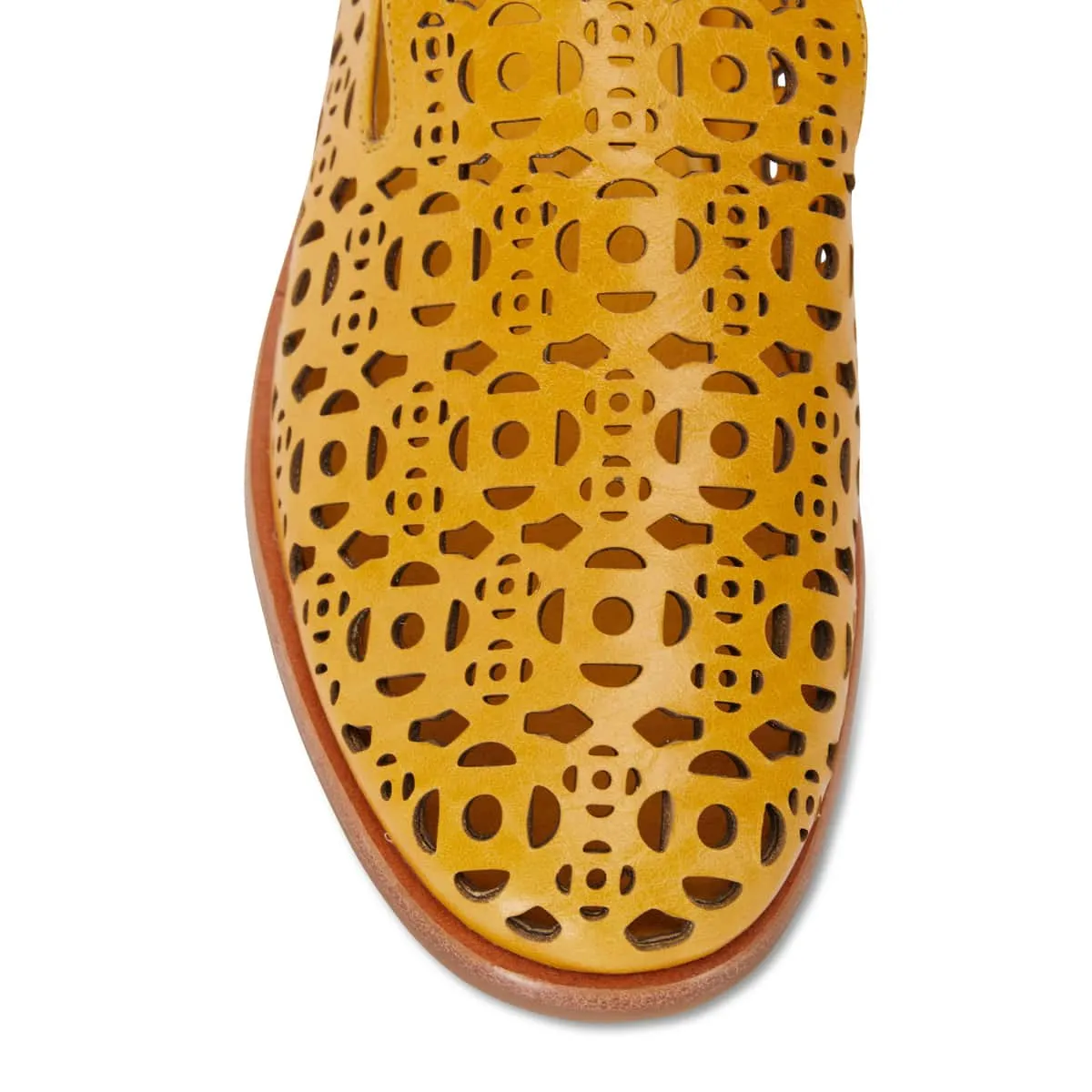 Scribe Loafer in Mustard Leather