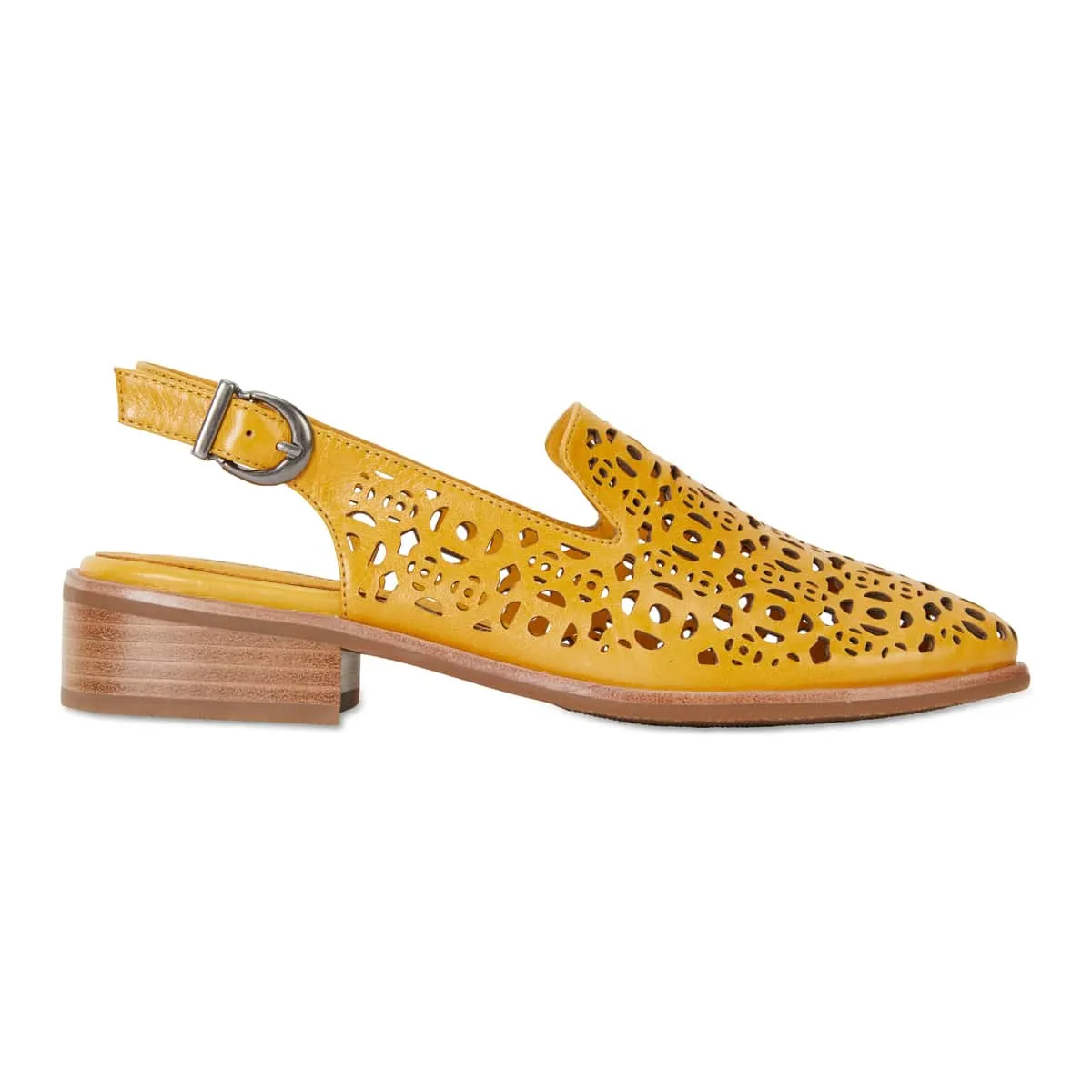Scribe Loafer in Mustard Leather