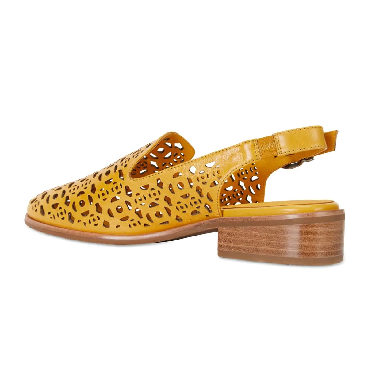 Scribe Loafer in Mustard Leather
