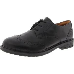 SEJONAH Womens Lace-Up Leather Oxfords