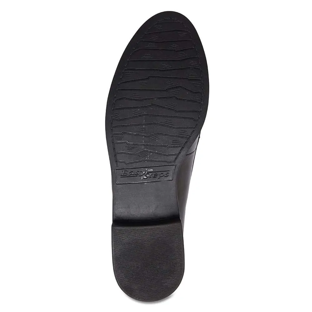Sinatra Loafer in Black Leather