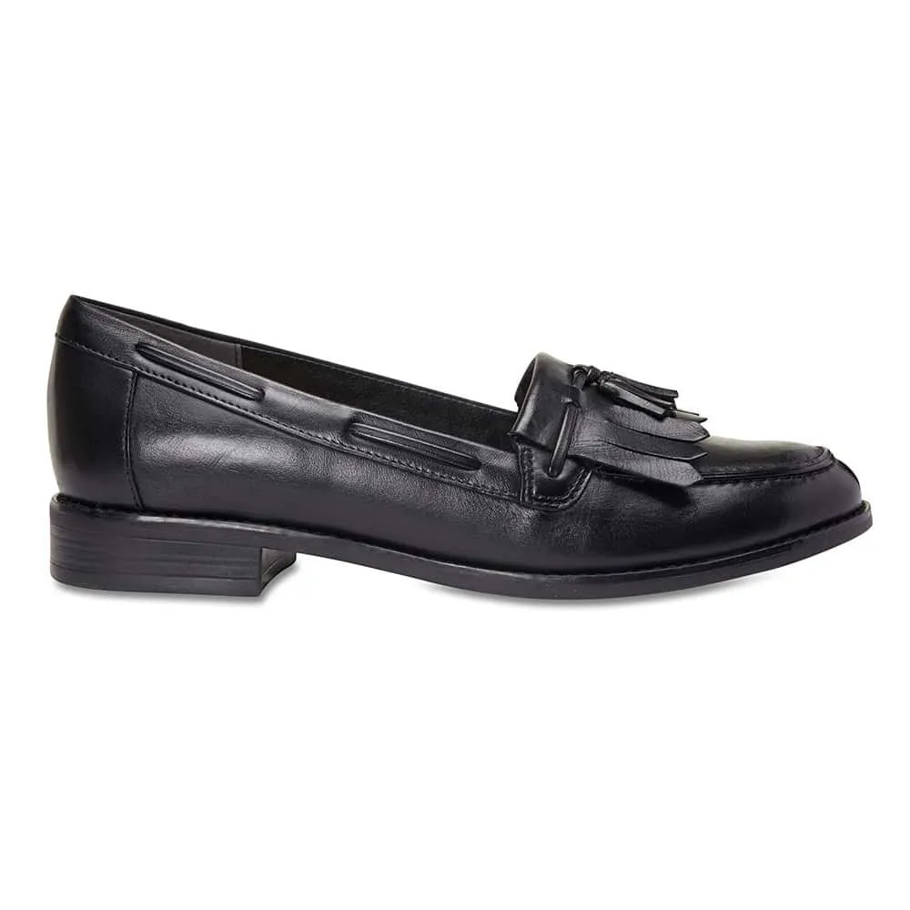 Sinatra Loafer in Black Leather