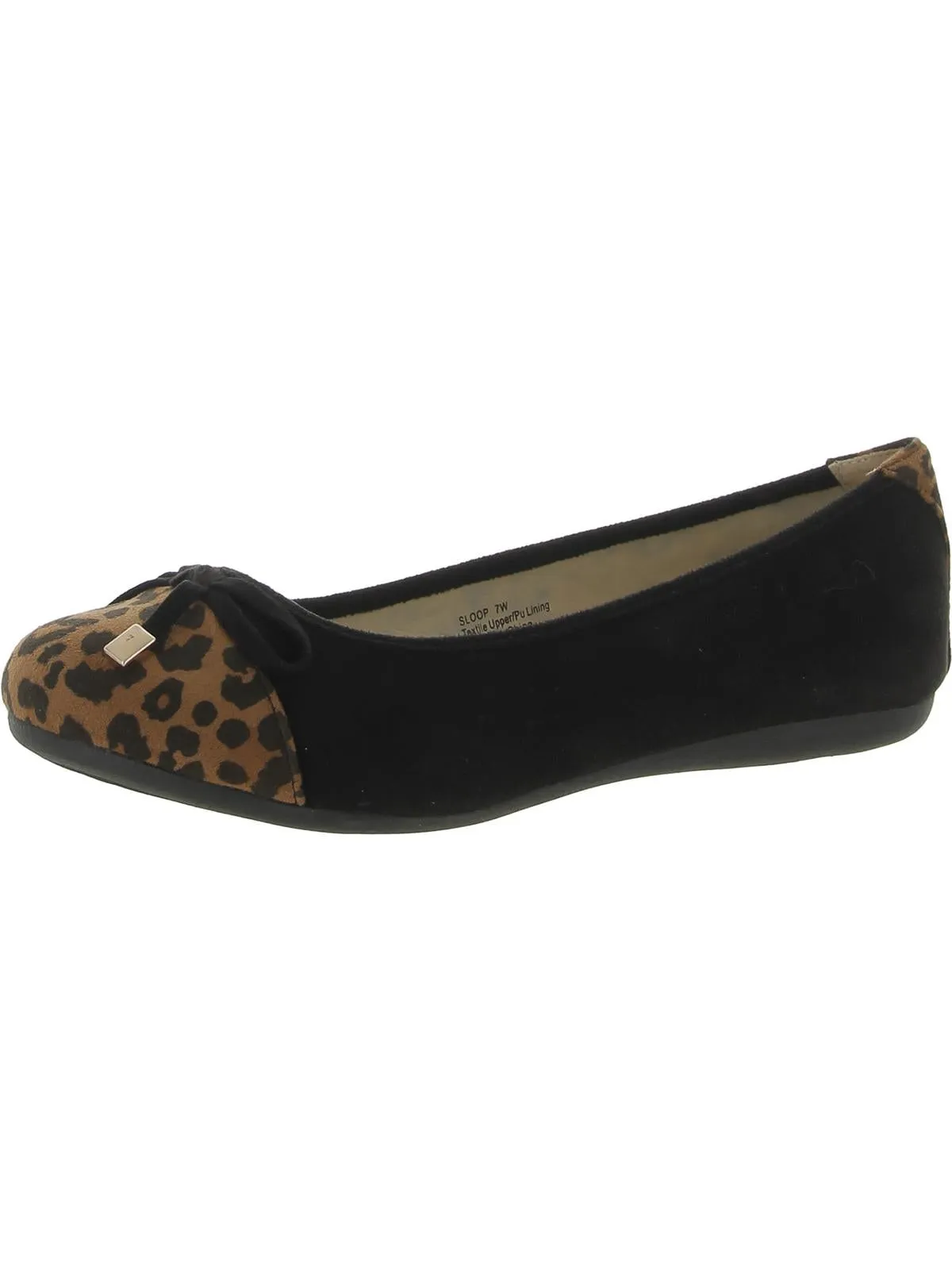 Sloop Womens Faux Leather Dressy Ballet Flats