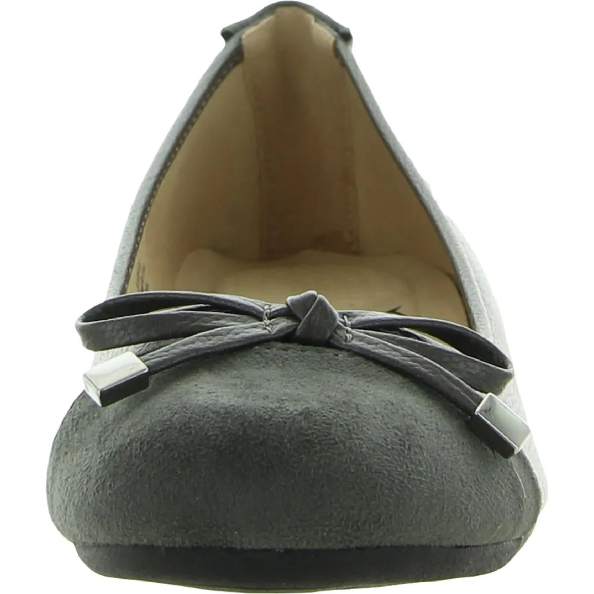Sloop Womens Faux Leather Dressy Ballet Flats