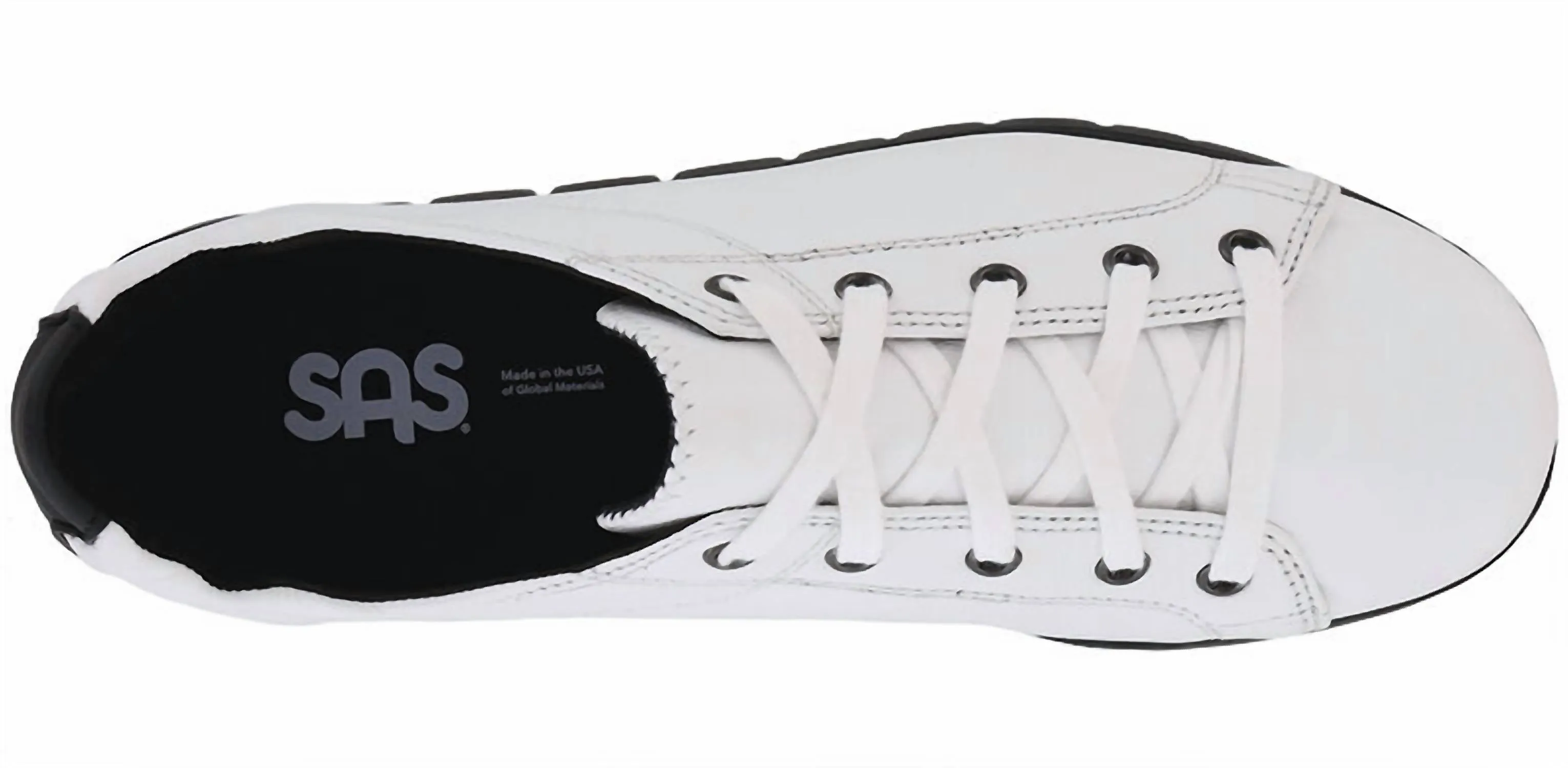 Solstice Ii Lace Up Flat Shoes In Chalk/shadow