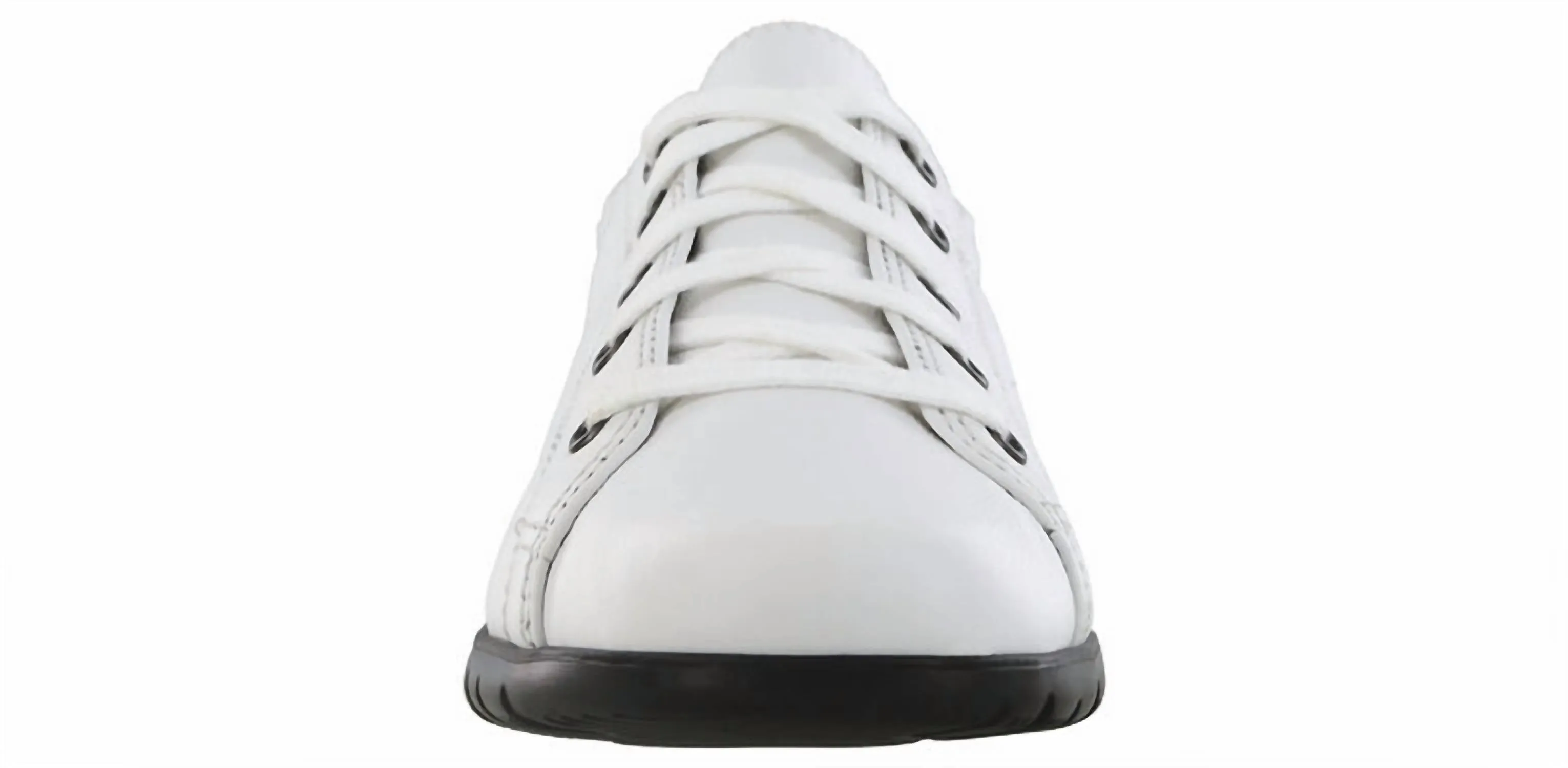 Solstice Ii Lace Up Flat Shoes In Chalk/shadow
