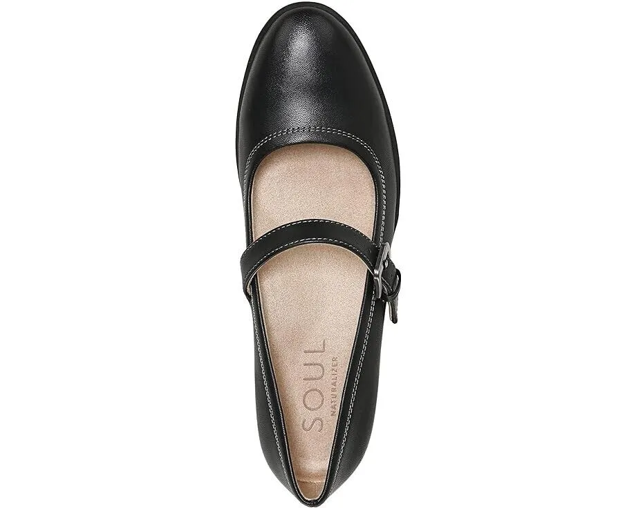 Soul Naturalizer Ramona I2184S1001 Flats Women's US 7.5 Black Mary Jane FZP408