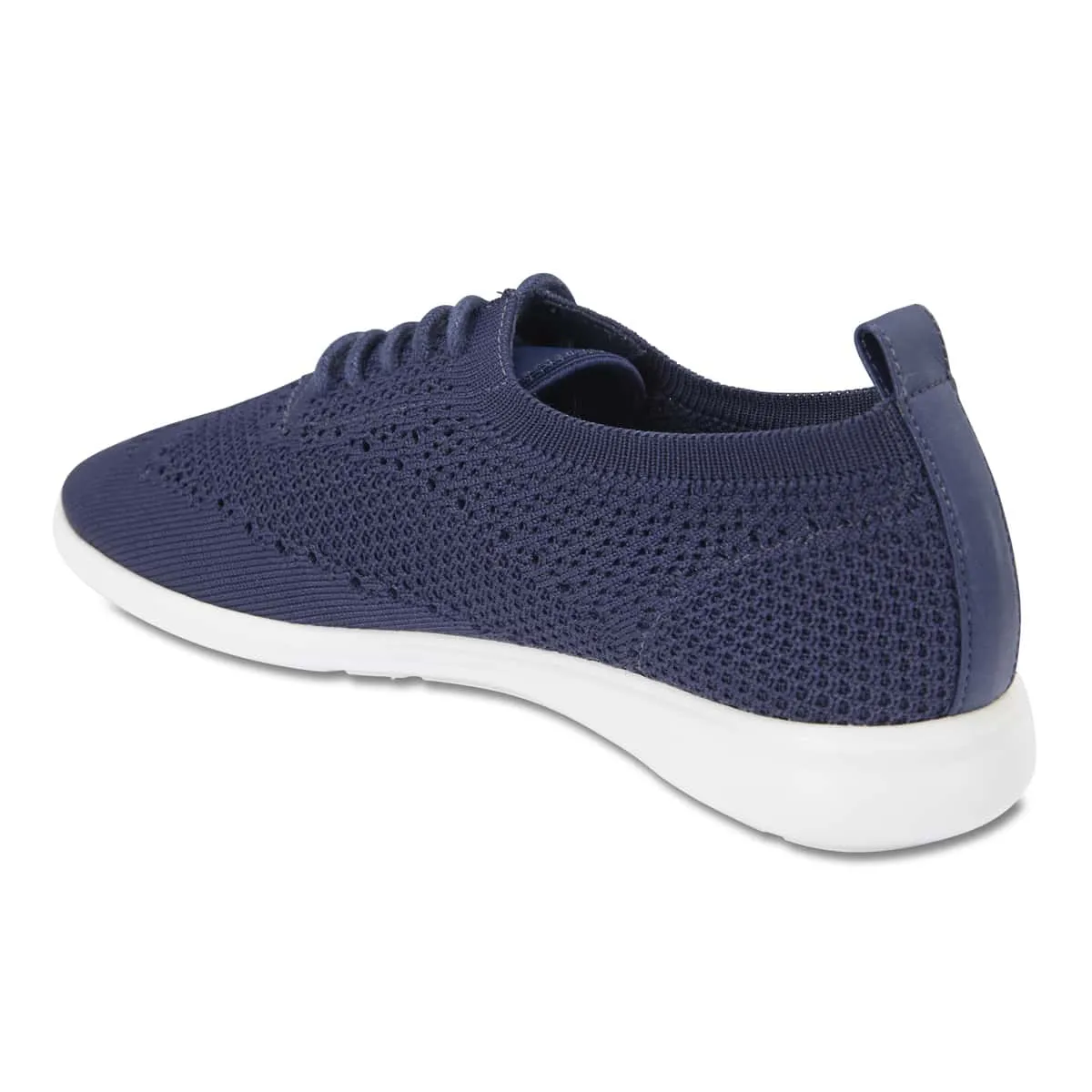 Subway Sneaker in Navy Fabric