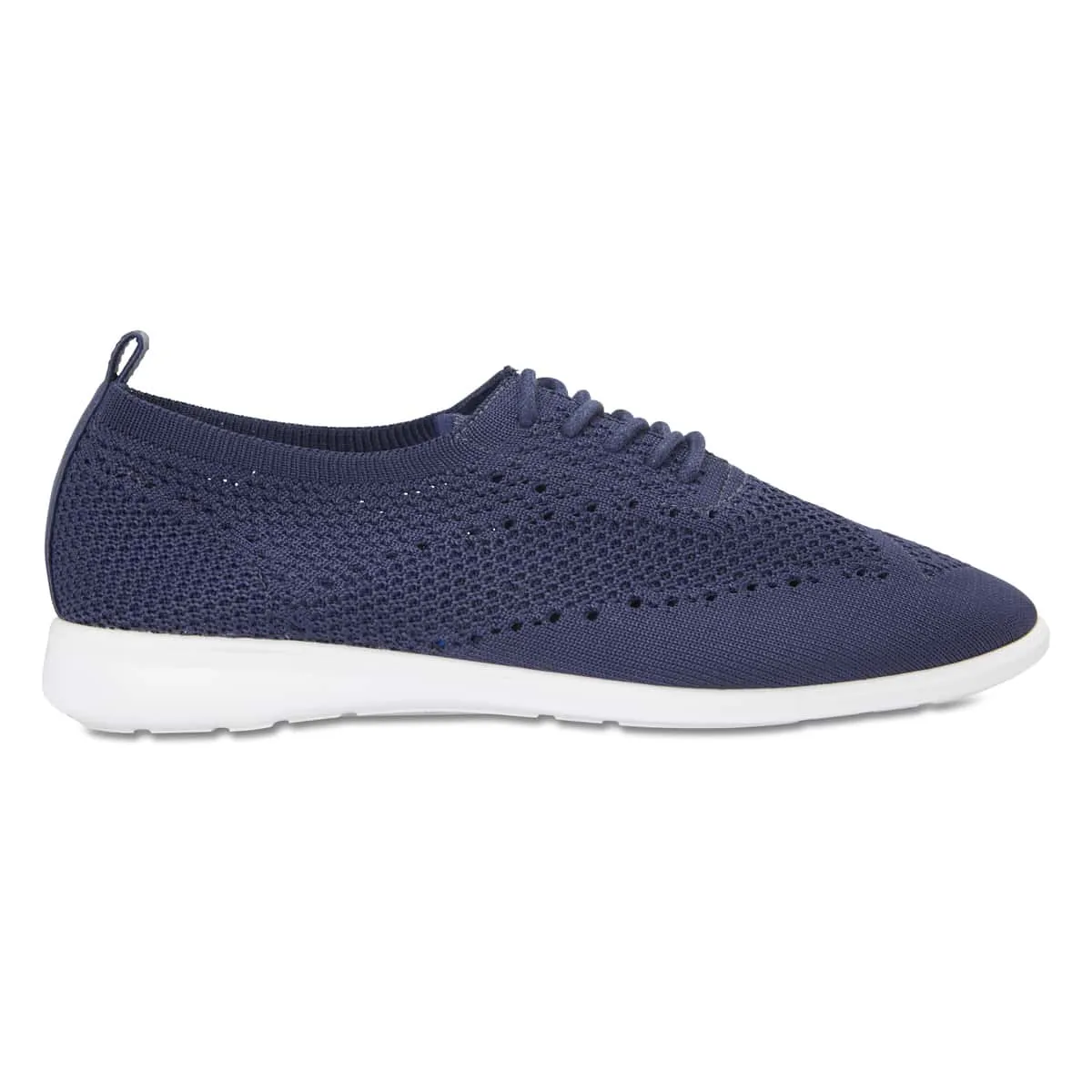 Subway Sneaker in Navy Fabric