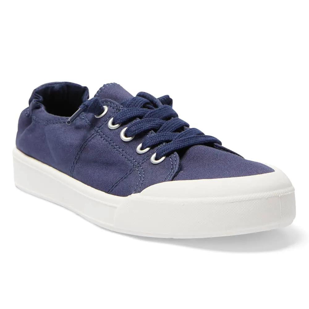 Switch Sneaker in Navy Canvas