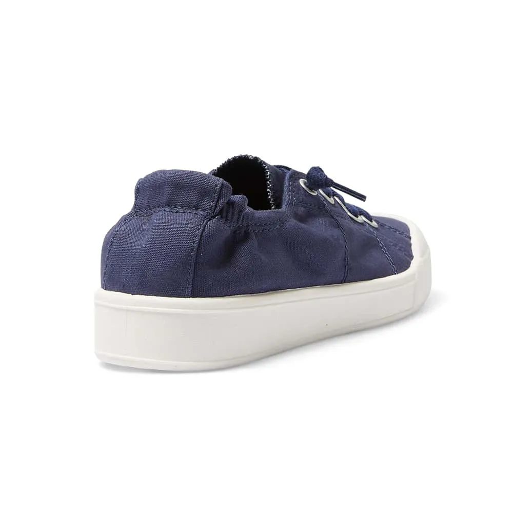 Switch Sneaker in Navy Canvas