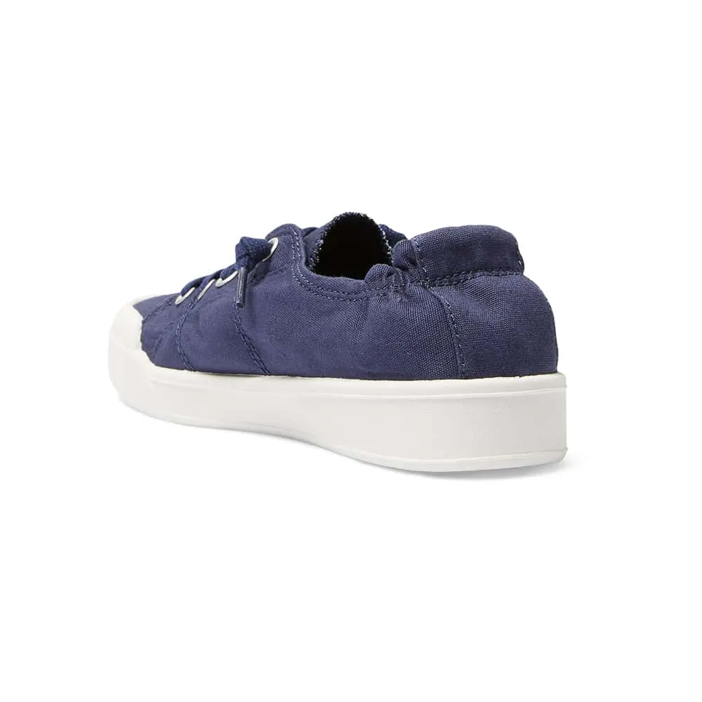 Switch Sneaker in Navy Canvas