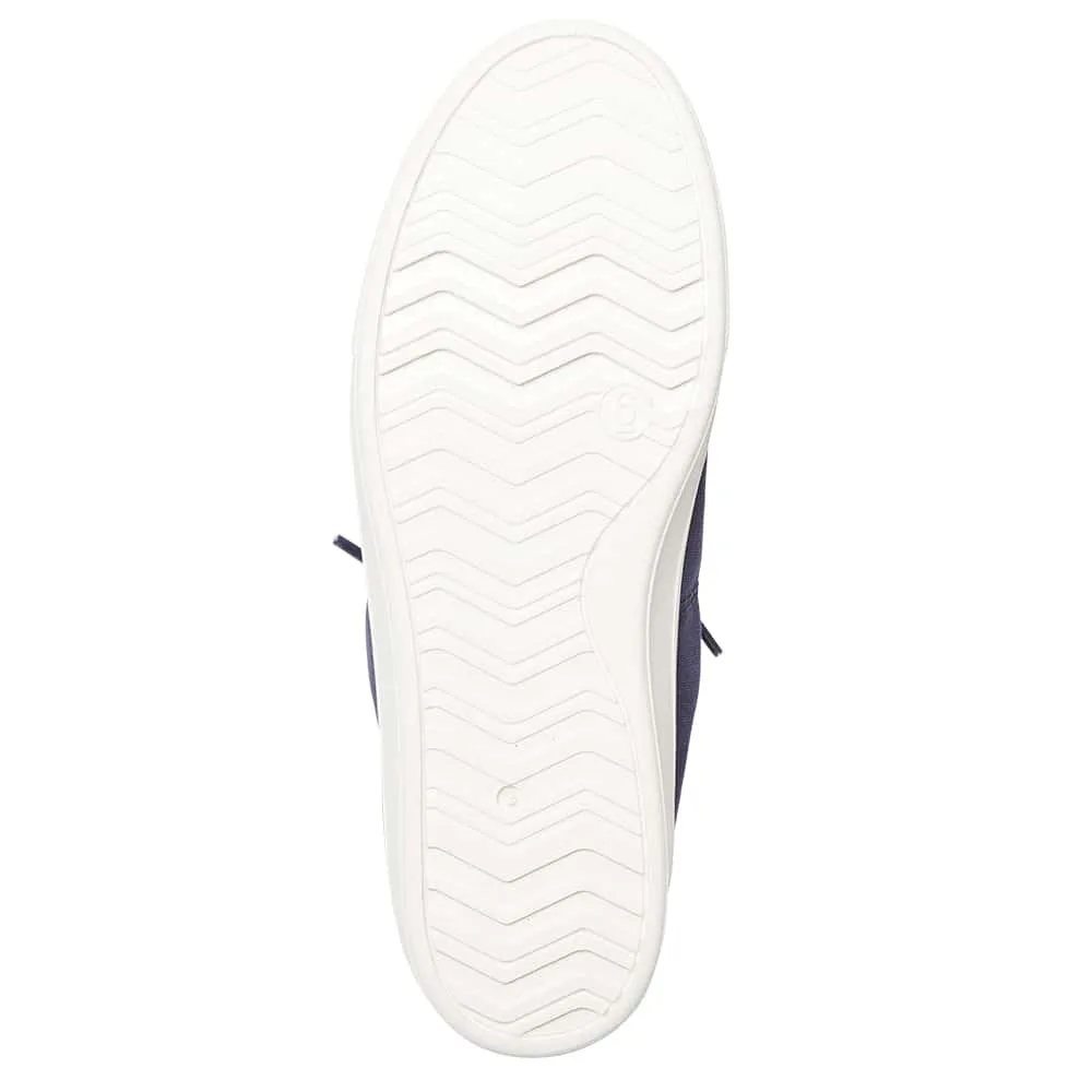 Switch Sneaker in Navy Canvas
