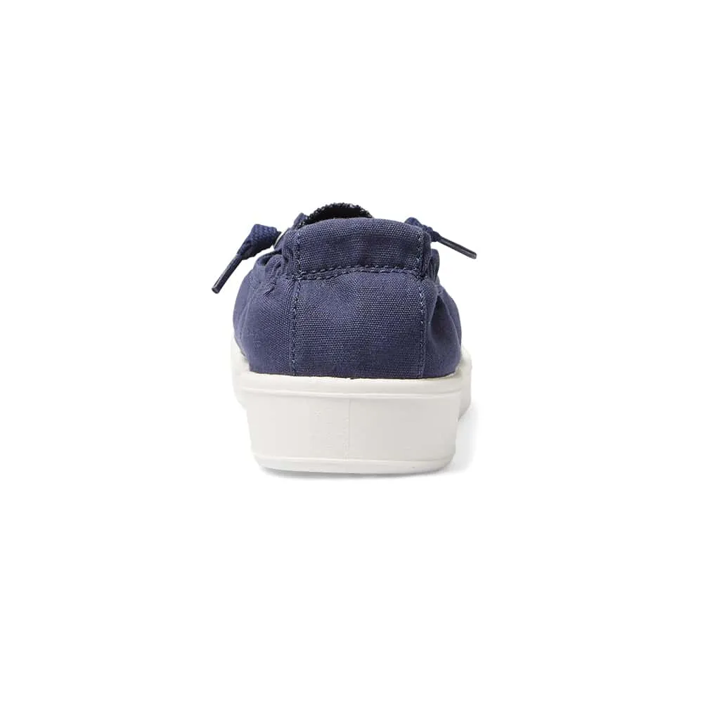 Switch Sneaker in Navy Canvas