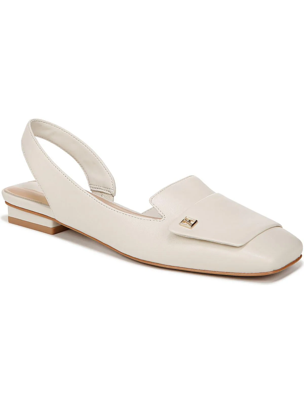 Teagan Womens Leather Square Toe D'Orsay