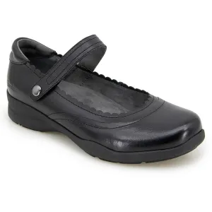 Tess Womens Adjustable Leather Mary Janes