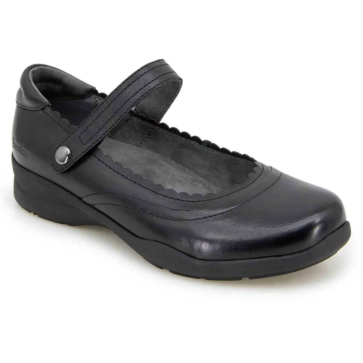 Tess Womens Adjustable Leather Mary Janes