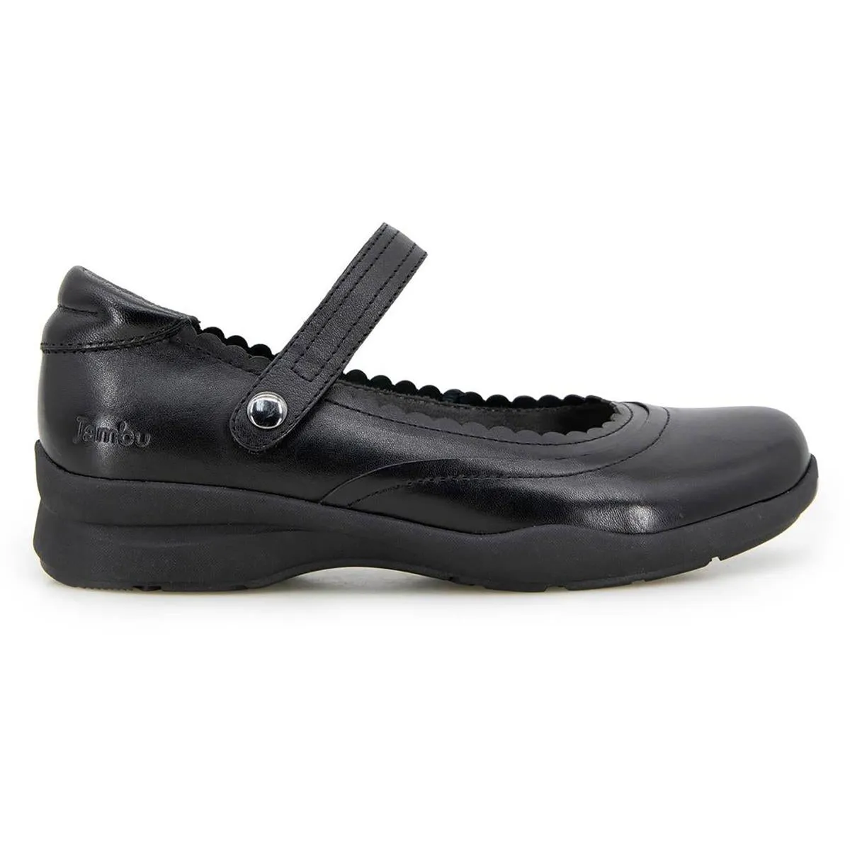 Tess Womens Adjustable Leather Mary Janes