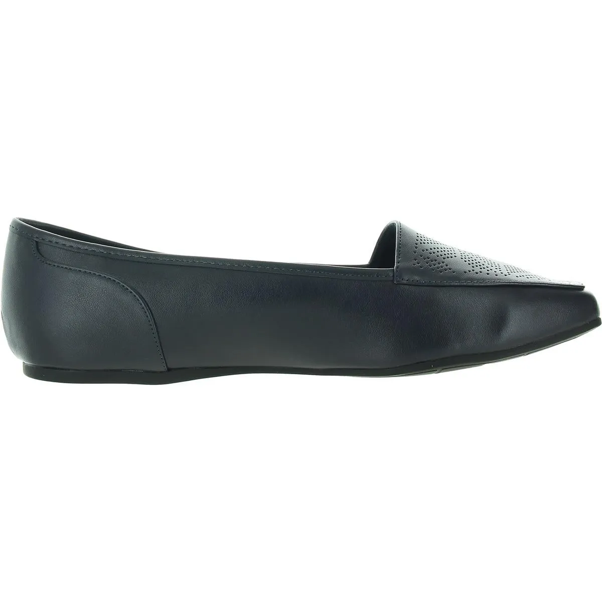 Thrill Perf Womens Padded Insole Faux Leather Moccasins