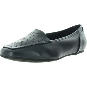 Thrill Perf Womens Padded Insole Faux Leather Moccasins
