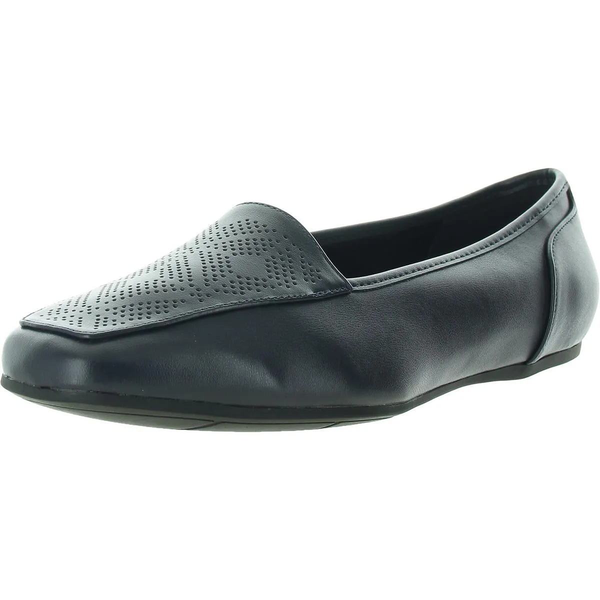 Thrill Perf Womens Padded Insole Faux Leather Moccasins